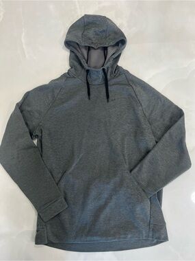 Nike Dri Fit Therma Training Hoodie Pullover Sweatshirt Gray 932022-071